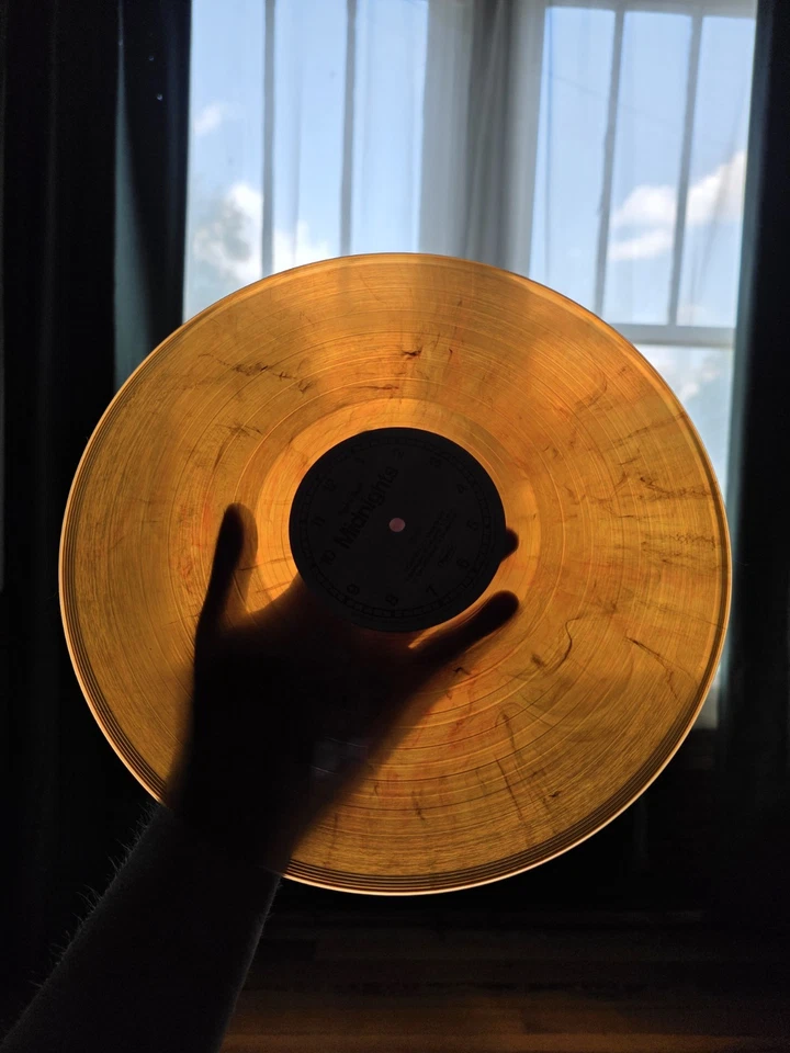 DEFECTIVE SIGNED Taylor Swift Midnights Blood Moon Marbled Vinyl Autogra G3D - Imagem 3 de 3