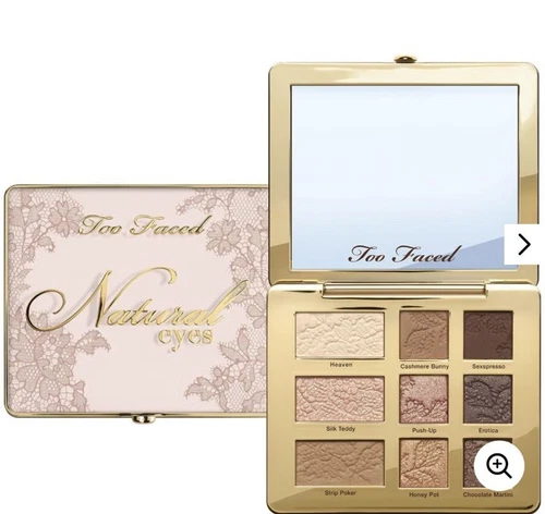 Too Faced Natural Eyes palette -BNIB Neutral 9 Eyeshadow Shades - Picture 6 of 7