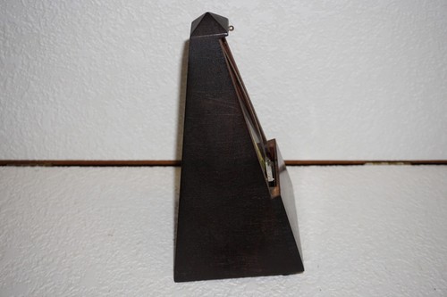 Vintage Working Metronome De Maelzel Paris Hollande Angleterre Amerique - Picture 5 of 8