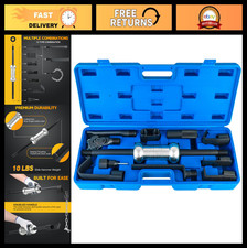 13pcs Heavy Duty Slide Hammer Dent Puller Set - 10lbs Auto Body Repair Kit Car 13pcs Heavy Duty Slide Hammer Dent Puller Set - 10lbs Auto Body Repair Kit Car