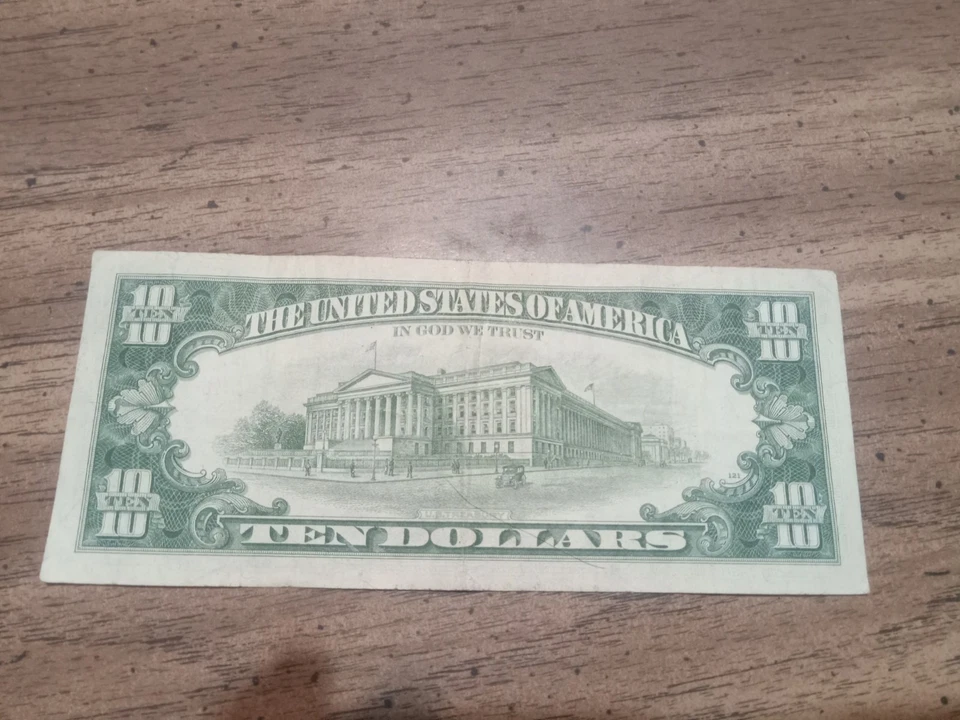 1969A $10 Trinary Note D 65565699 A - Image 3 of 3