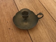 Vintage Brass Candle Holder /Candlestick Wee Willie Winkie Ref 57 (I2)