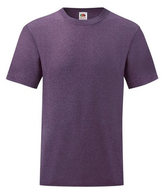 Fruit Of The Loom Herren T-Shirt Value Weight Uni Baumwollfarben Grafik Tee