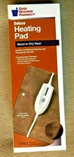 Deluxe Heating Pad Moist or Dry with Micro Plush Cover by Good Neighbor Pharmacy