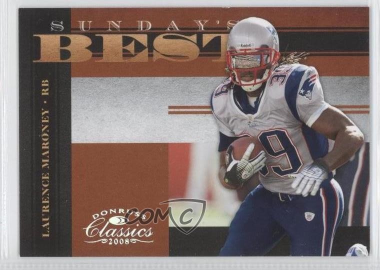 2008 Donruss Classics Sunday's Best Silver 159/250 Laurence Maroney #SB-22 0a7