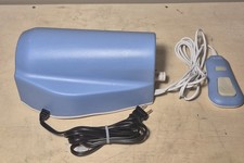 Mattress Genie HT-205B Contour Electric Air Pump with Remote, Blue, Tested Works