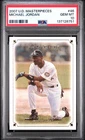2007 Masterpieces Baseball Michael Jordan #46 PSA 10