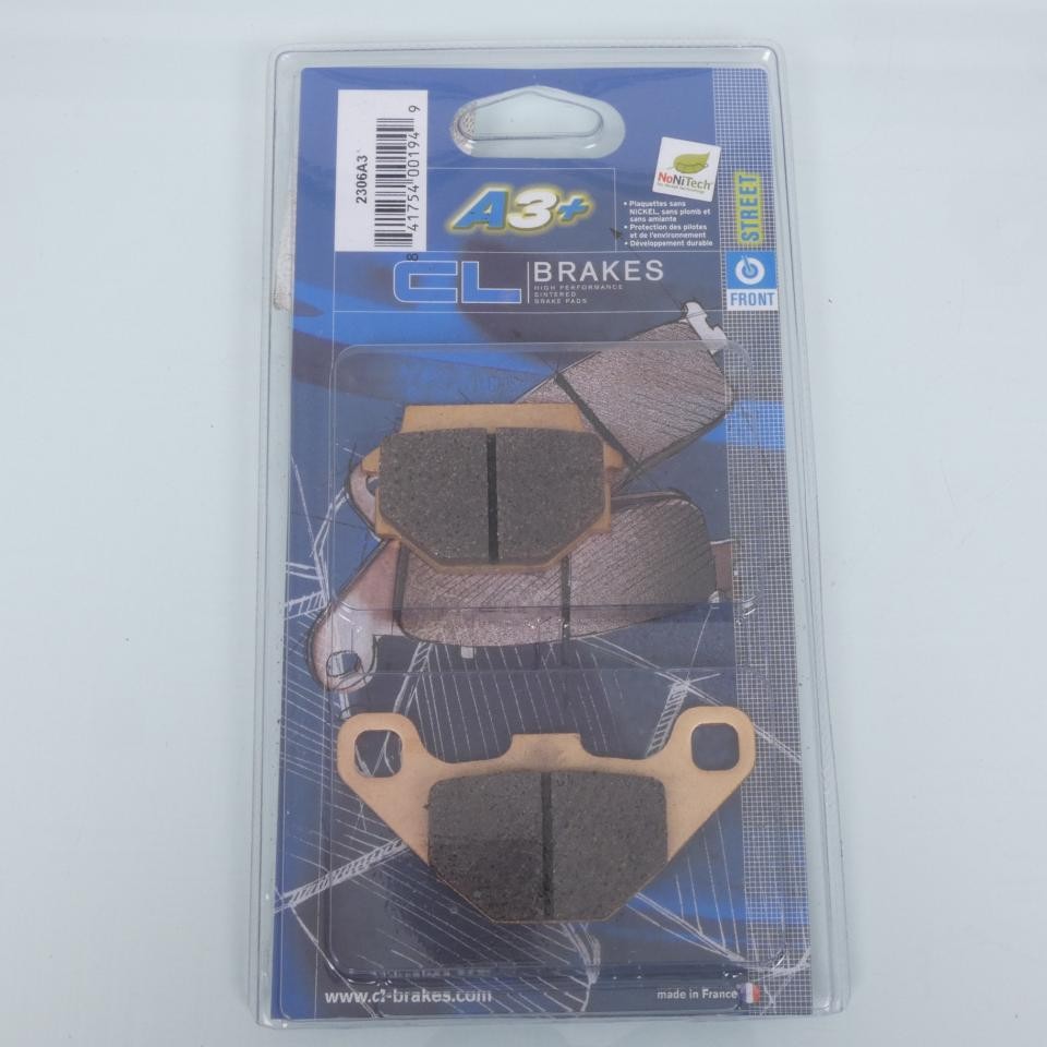 Plaquette de frein CL BRAKES AR pour éliminer les sifflements sur Aprilia 125 ETX
