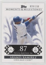 2008 Topps Moments & Milestones 29/150 Aramis Ramirez (2005 All-Star 92 RBI) 6k2