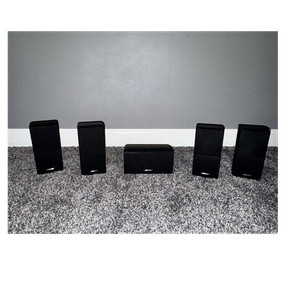 Bose Cube Speakers w/ Center Channel Speaker 5.0 Wired Home Theater Black