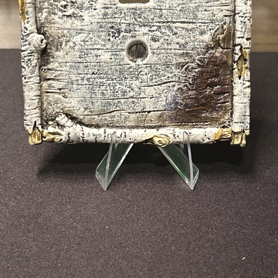 黑熊单开关切换板盖乡村桦木人造木质外观 — 第 4/4 张图片