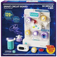 Circuit Board for Kids w/ 120 Projects, STEM Toys for Ages 8-13
