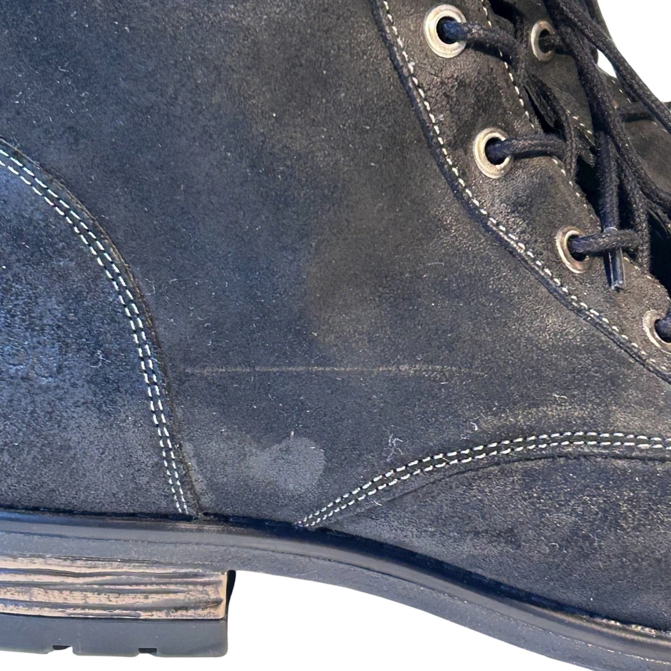 Taos Leather Boots Camp Black Rugged Combat Women Lace+Zip Sz 39 US 8 - 8.5 M - Image 2 of 4