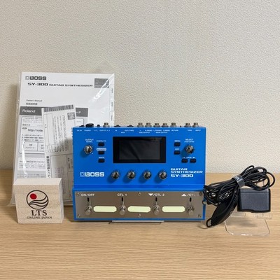 BOSS SY-300 Gitarren-Synthesizer Pedal Polyfonisch 3 OSC 4 Effekte MIDI USB