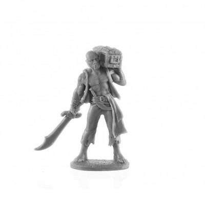 Dark Heaven Legends Pirate with Treasure Chest Miniature Figure 25mm (US IMPORT)