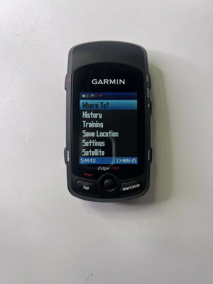 Garmin Edge 705 GPS Road Bike Cycling Computer ANT+ Power Data Navigation - Image 2 of 4