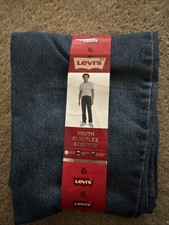 Levi  s 511 Jeans Youth 6 Reg Blue Denim Slim Flex Stretch