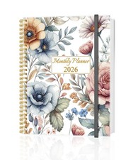 Monthly Planner 2026 - Monthly Calendar from January 2026 to December 2026, 2...
