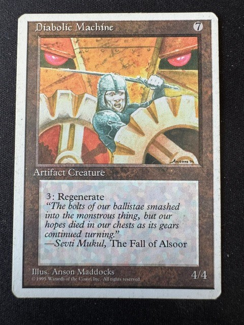 Diabolic Machine - Fourth Edition - MTG