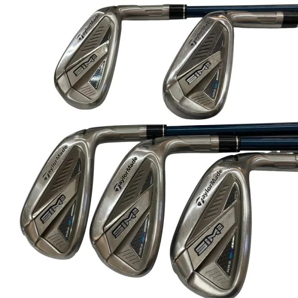 TaylorMade SIM2 MAX Iron Set 6-9,Pw 5pc Flex Stiff TENSEI BLUE