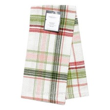 Textured Plaid Kitchen Tea Towel Threshold Pi...