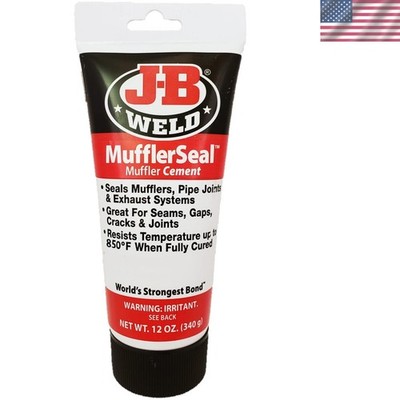 MufflerSeal Muffler Cement Plastic Tube 12 oz., Model Number: