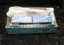 Athearn HO Scale Reading (RDG) 50' Flat Car #40125 W/2 Wabash Piggyback Vans Kit