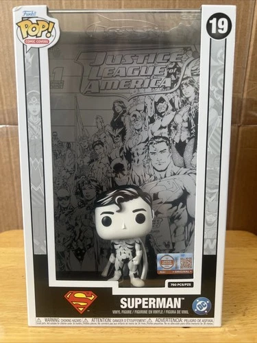 Funko Pop Comic Covers Superman #19 Sketched Funko Exclusive Grail LE 750
