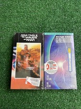 Star Trek Lot Of 2 VHS Tapes Generations & The Wrath Of Khan New Sealed