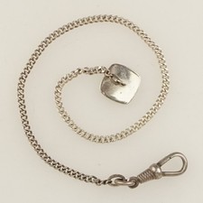 RARE Antique Silver Chain Pocket Watch for Men's fusee repeater tourbillon RAR