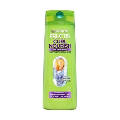 Garnier Fructis Curl Nourish Moisturizing Shampoo for Curly Hair 12.5 Fl Oz
