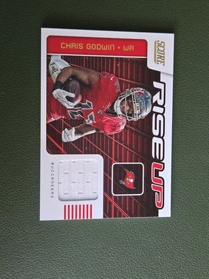 Chris Godwin 2020 Score Rise Up Patch #RU-CG Buccaneers Player Worn!