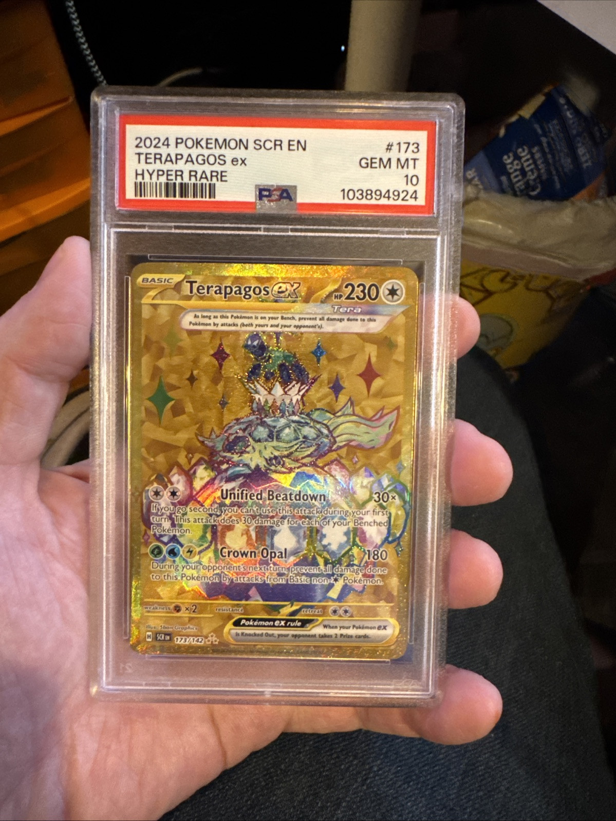 terapagos ex 173/142 Psa 10 | eBay