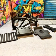 Vanquish VRD Mullet MB1 Rear Cage with Wing