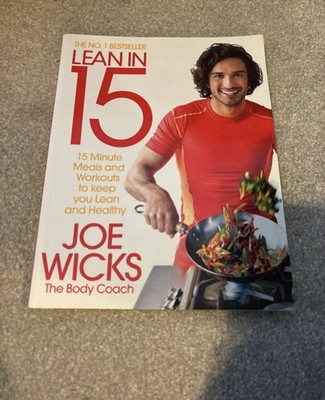 Joe Wicks Lean In 15 Cookbook The Body Coach Weight Loss Paper Back Recipes 