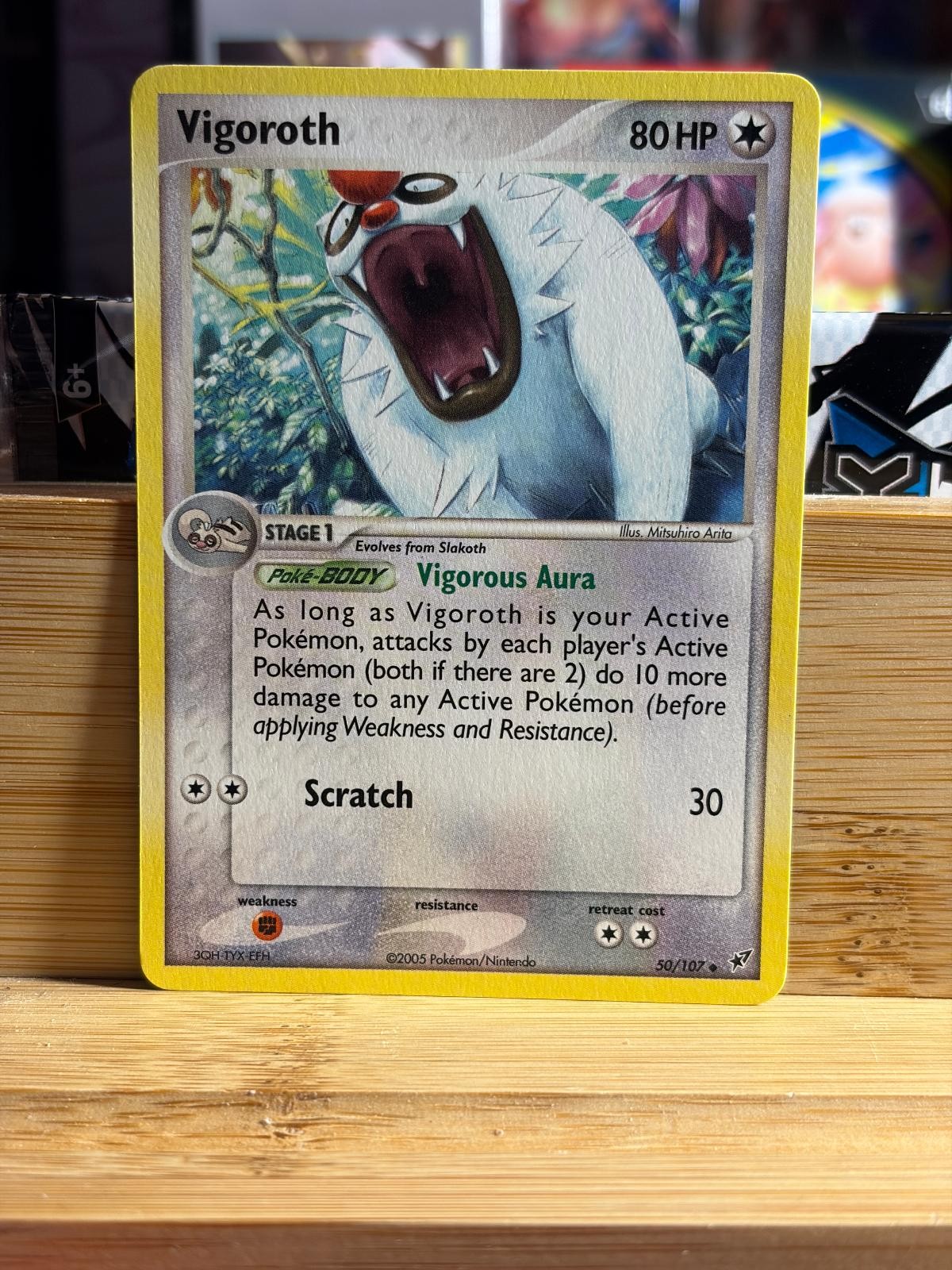 VIGOROTH 50/107 Deoxys UC Pokemon TCG NM