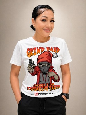  GRIND HARD CAUSE I DO EXPENSIVE TASTE  Unisex T SHIRT 