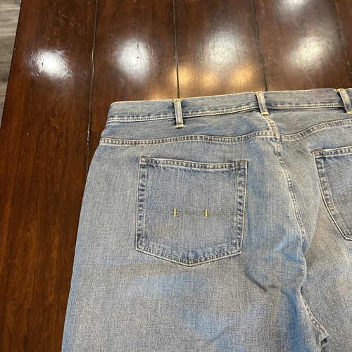 NWT Polo Ralph Lauren Jeans Mens 48B Big Light Blue Classic 867 Straight 48x32 - Picture 13 of 16