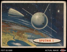 1957 Topps Space #1 Sputnik I 1.5 - FAIR