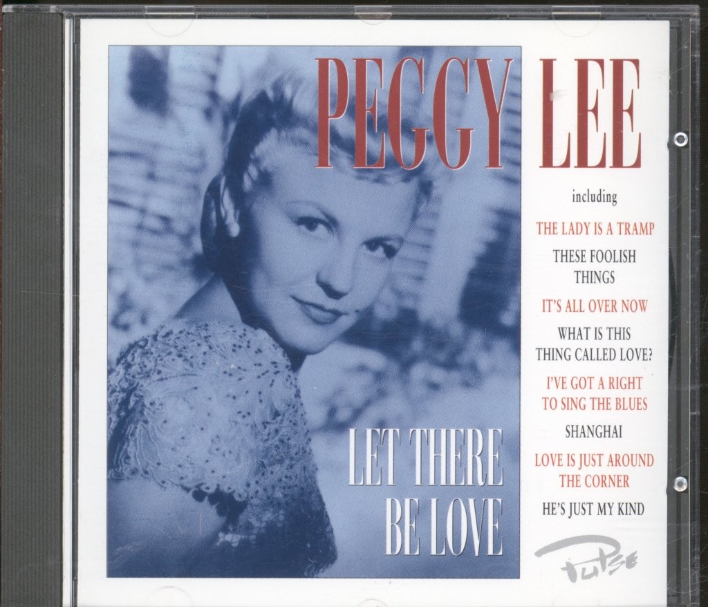 Peggy Lee Let There Be Love CD UK Pulse 1997 PLSCD214