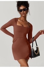 Carob Brown Dress Size Medium