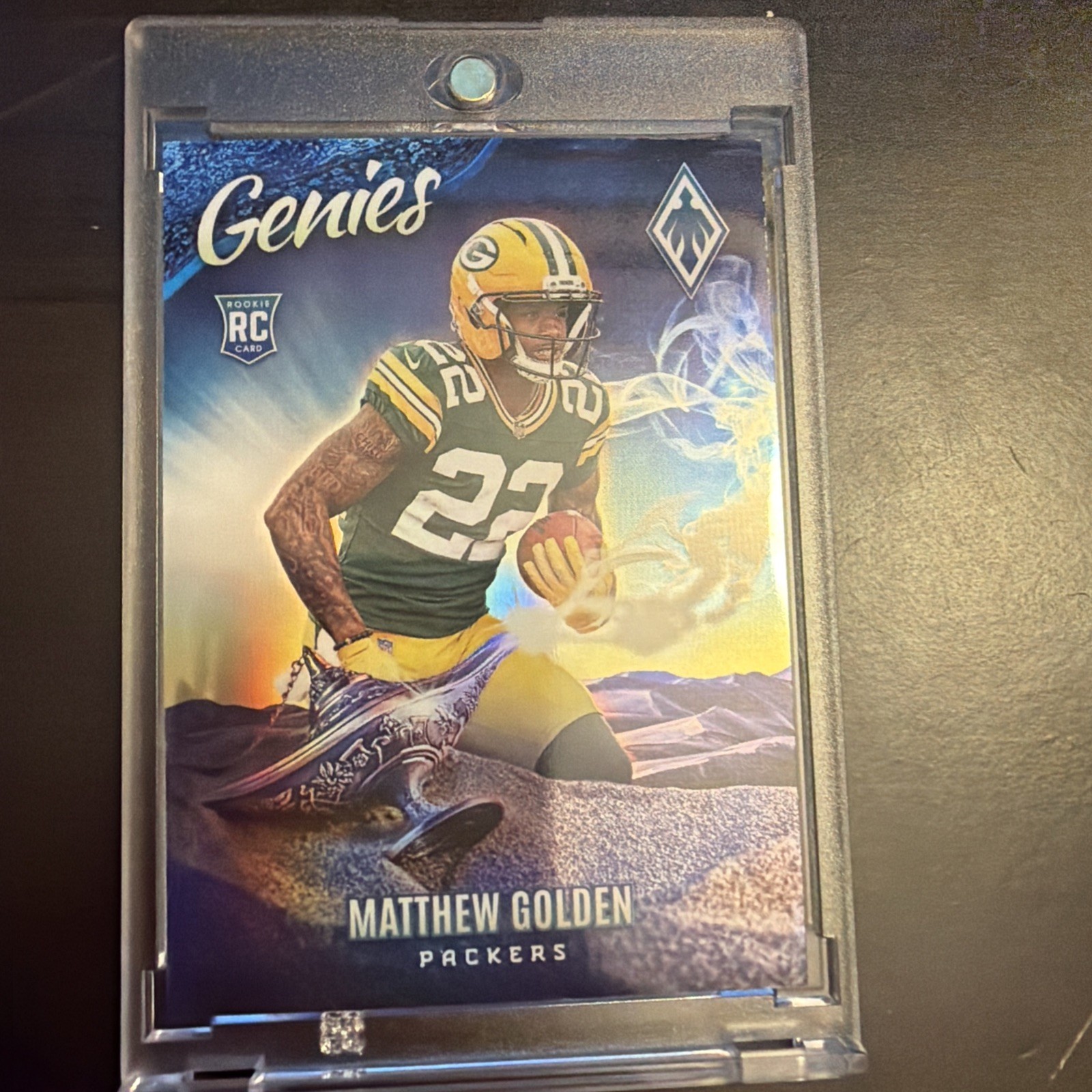 2025 Panini Phoenix Genies Matthew Golden #17 (RC) SSP Case Hit Packers