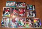 (12) Mike Trout Various Foils, and Parallels Baseball Card Lot