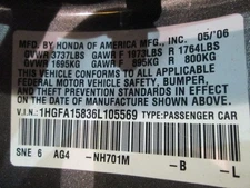 Column Switch Sedan Assembly EX Fits 06-07 CIVIC 412264