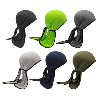 Head Wrap Mütze Long Tail Kopftuch für Radsport Chemotherapie Patienten