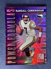 1999 Donruss Elite Power Formulas Randall Cunningham Vikings /3500.