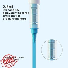 languo 60 Colors Acrylic Paint Markers Brush Tip Set DIY