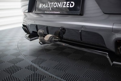 Maxton Design Diffusor Heckansatz passend für Porsche Cayenne SUV / Coupe Mk3 FL