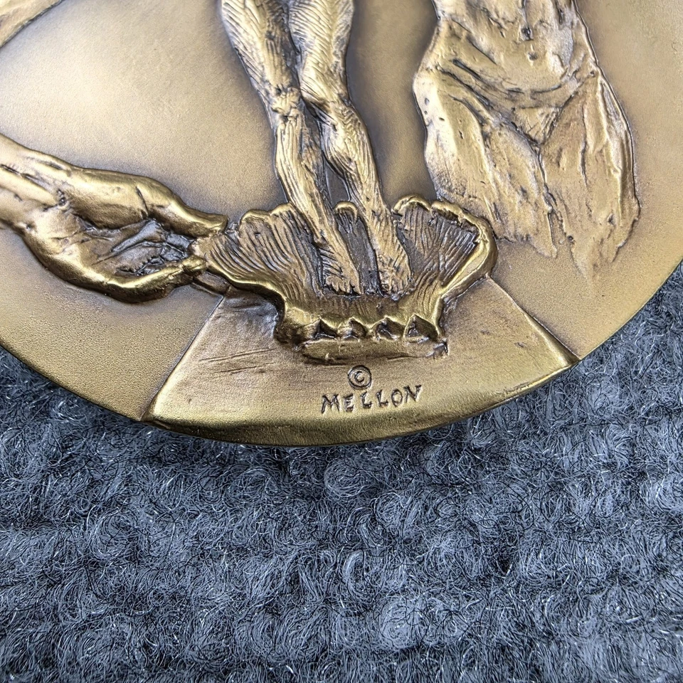 Vintage Brookgreen Gardens South Carolina Bronze Medal Plaque Artist Studio 2001 - Image 4 of 4