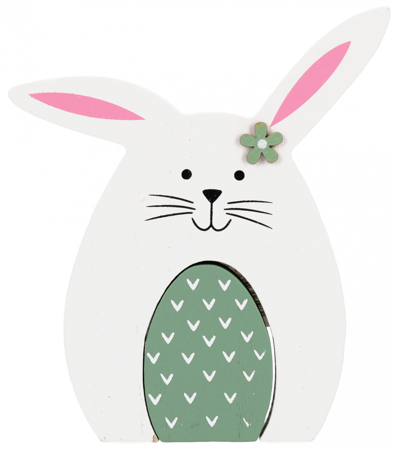 8595138531639 Ozdoba zajc drewniany biay 135 см МФУ Wielkanoc 2221717 МФУ 2890₽